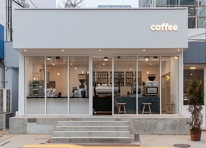 白色門頭易臟顯廉價(jià)？3招破解落地難題