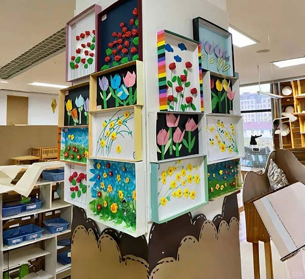 幼兒園遇到柱子也可以這樣_2_繪園環(huán)創(chuàng)_來自小紅書網(wǎng)頁版