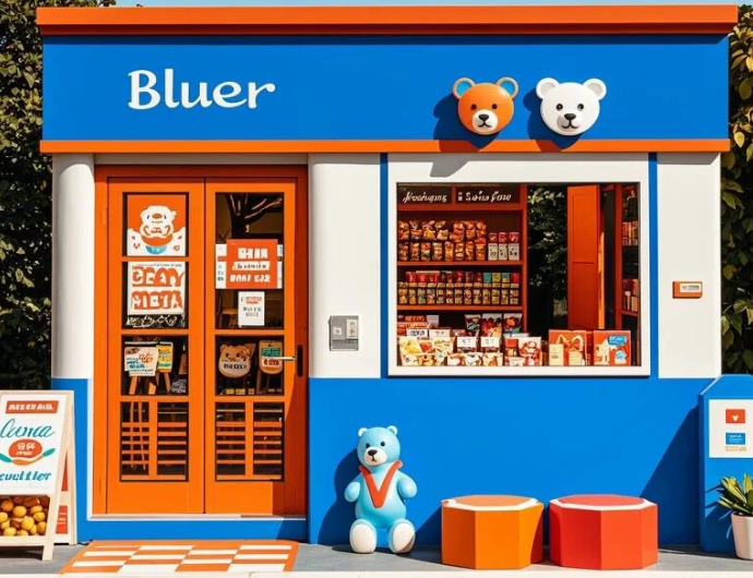 藍(lán)色門頭落地難？破解設(shè)計與工藝銜接痛點(diǎn)