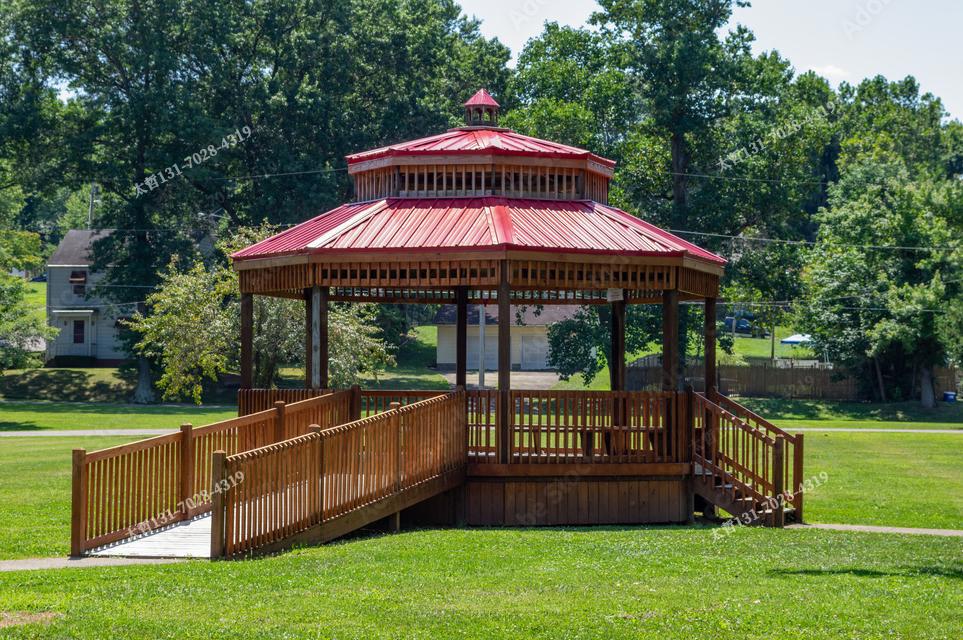 雙層古建涼亭落地方案