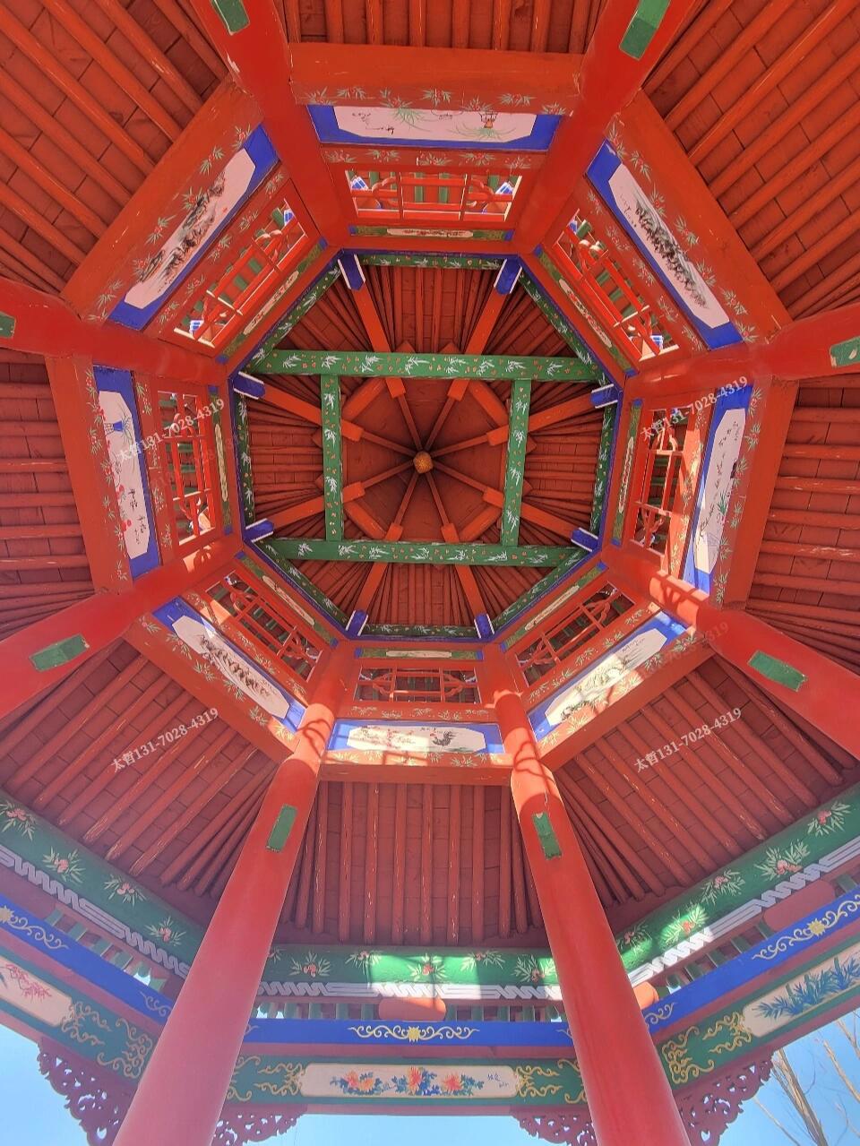 八角涼亭定制3個場景方案